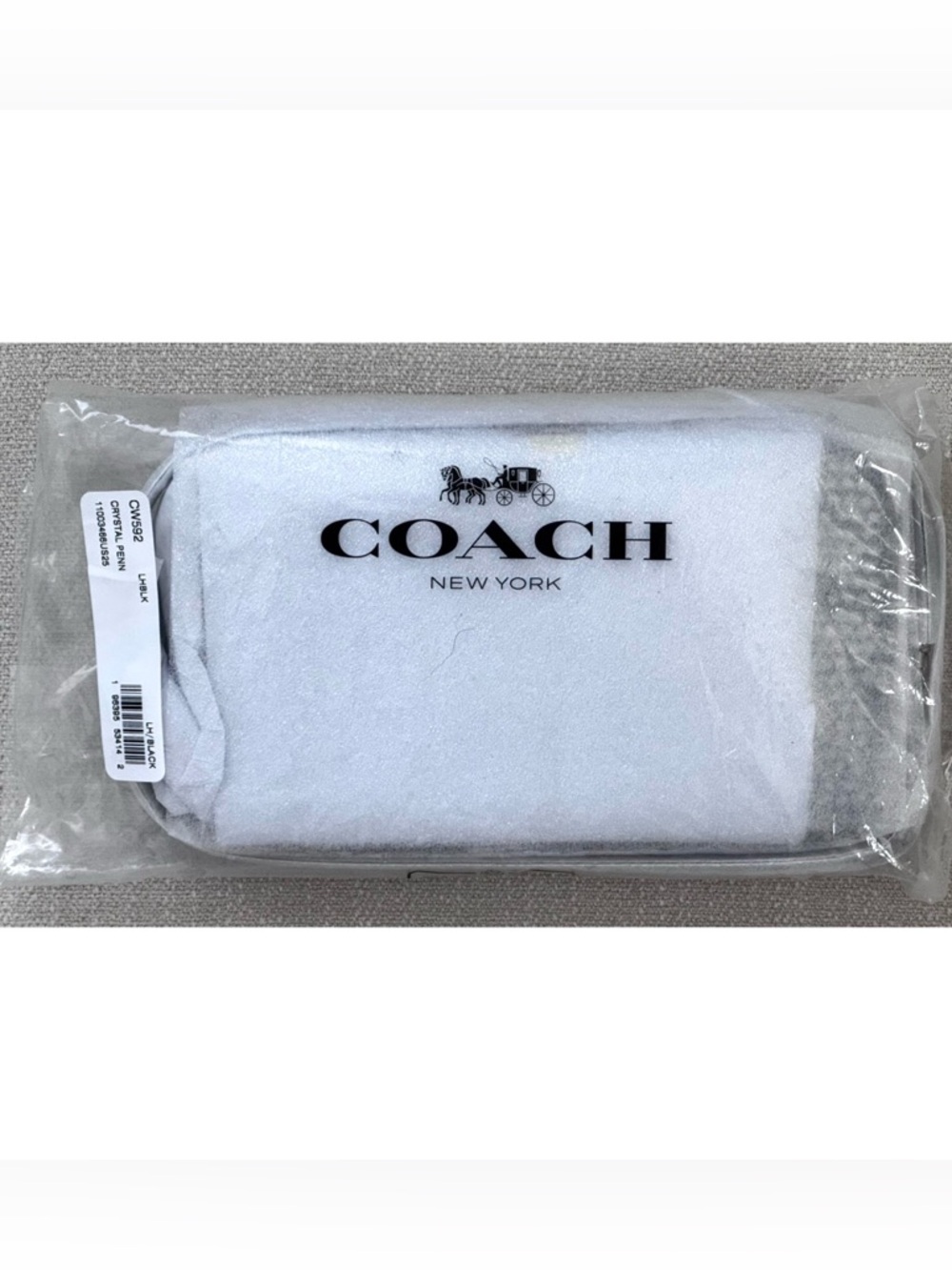 COACH Penn Shoulder Bag With Crystal, BLACK - Picture 12 of 15